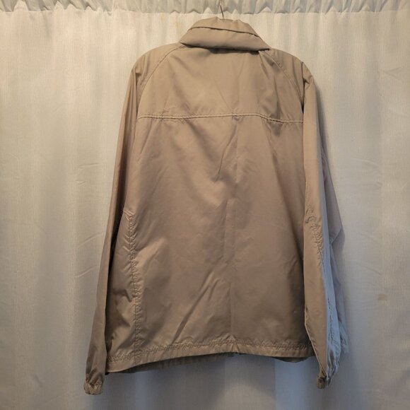 L.L. Bean Mens XL Reg Beige Nylon Jacket - Picture 2 of 9